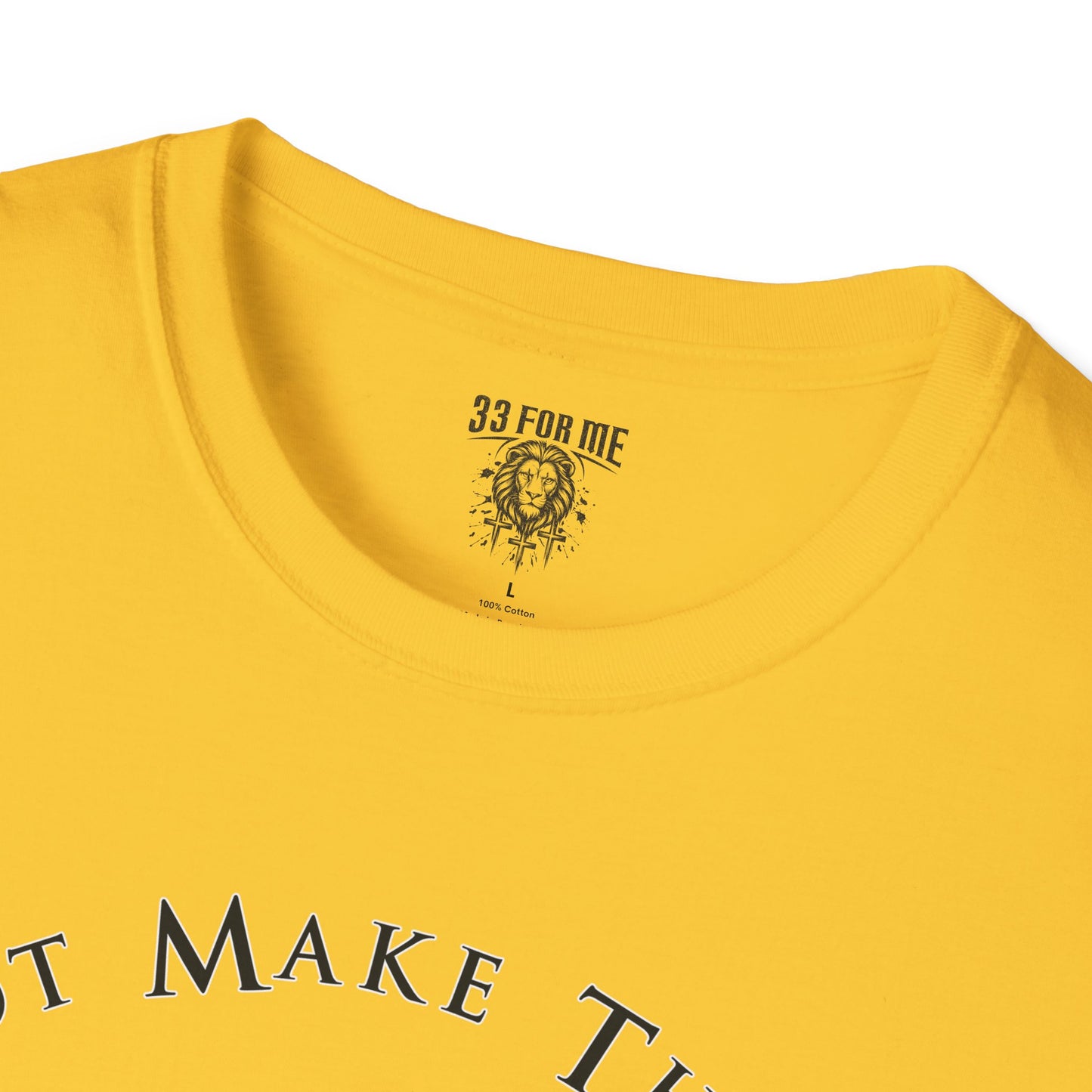 Luke 1:37 Faith-Inspired Unisex T-Shirt, Spiritual Apparel, Inspirational Gift, Christian Faith Shirt, Luke 1:37 Tee