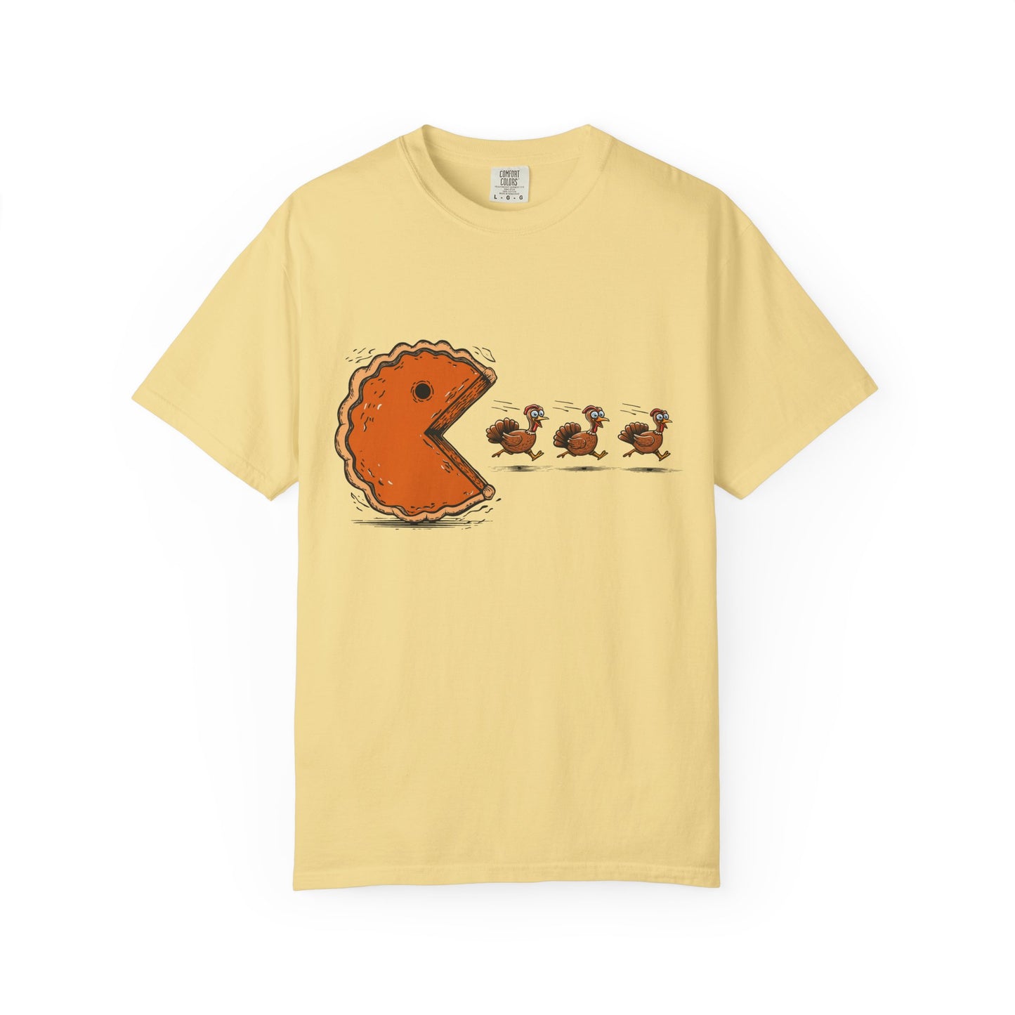 Thanksgiving Funny Pac Pie Game Over T-Shirt