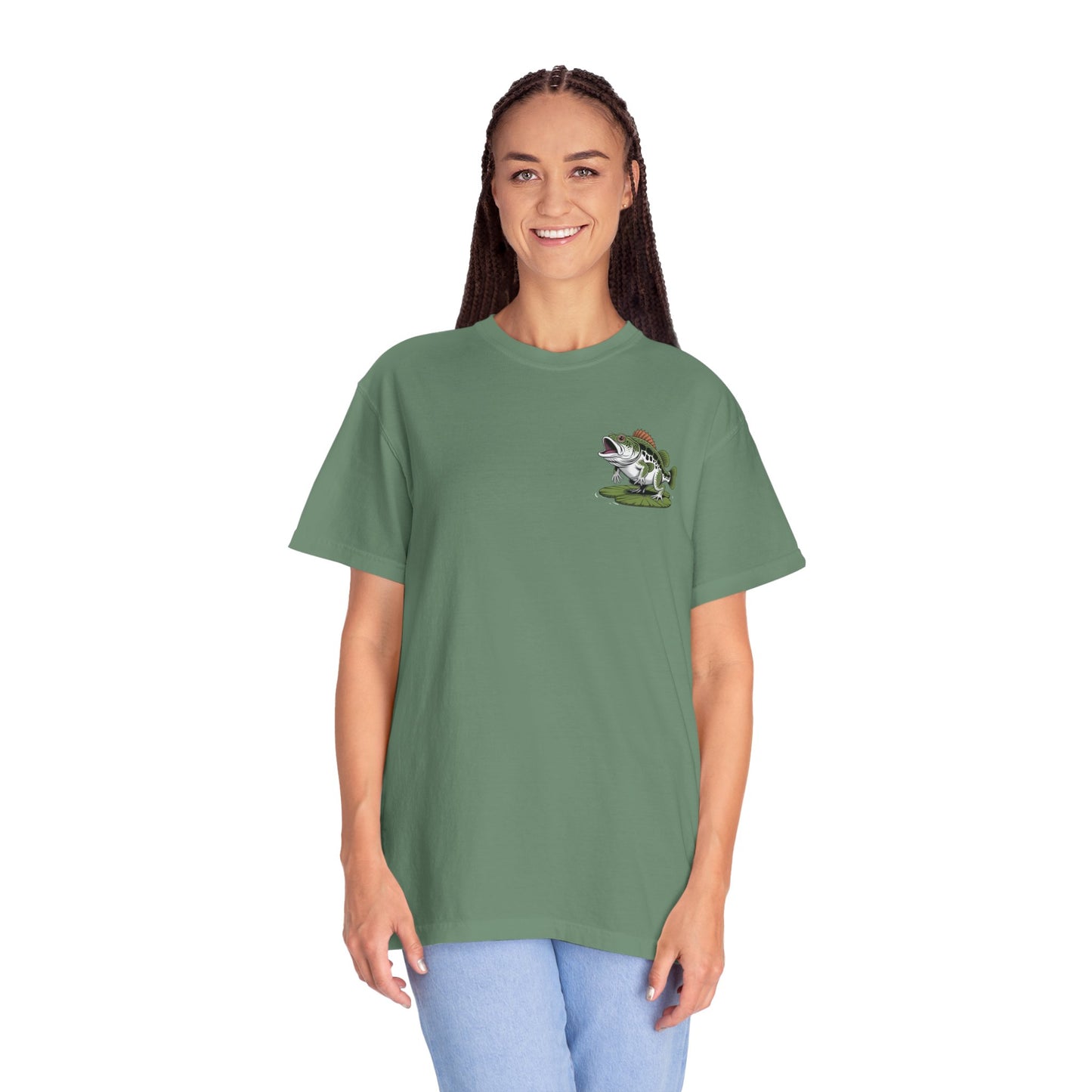 Bass-Toad Vintage Fishing T-Shirt