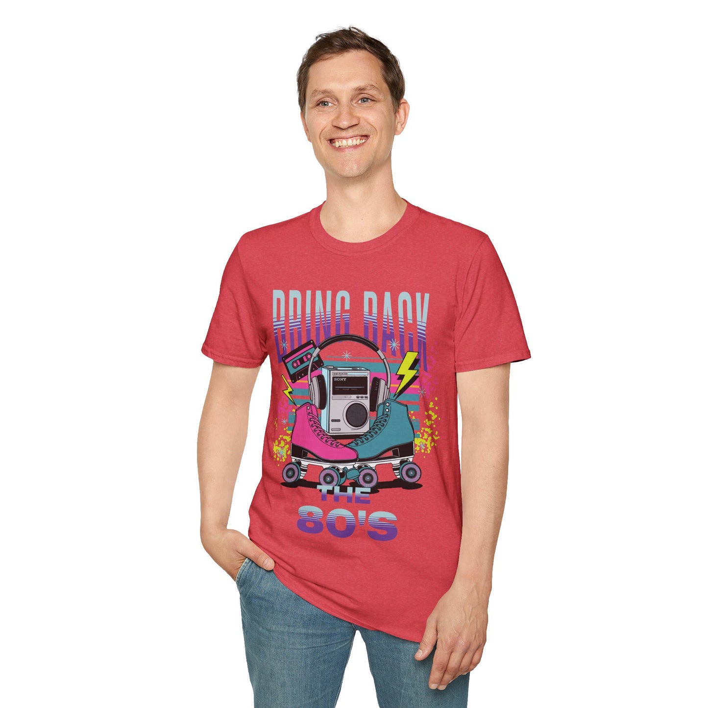 80's Nostalgia Unisex T-Shirt - Bring Back the 80's, Vintage 80's Shirt.