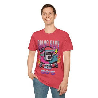 80's Nostalgia Unisex T-Shirt - Bring Back the 80's, Vintage 80's Shirt.