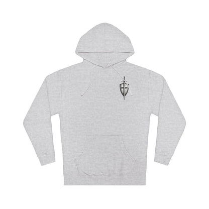 Epic Angel Wing Unisex Hooded Sweatshirt, Graphic Hoodie, Spiritual Sweatshirt, Gift for Him or Her, Casual Wear, Cozy Apparel