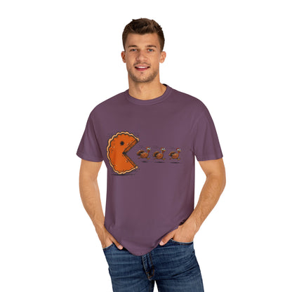 Thanksgiving Funny Pac Pie Game Over T-Shirt