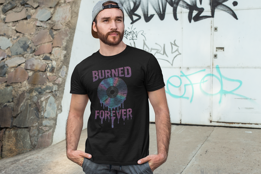 Burned Forever CD Unisex T-shirt - Remember When, Gen X