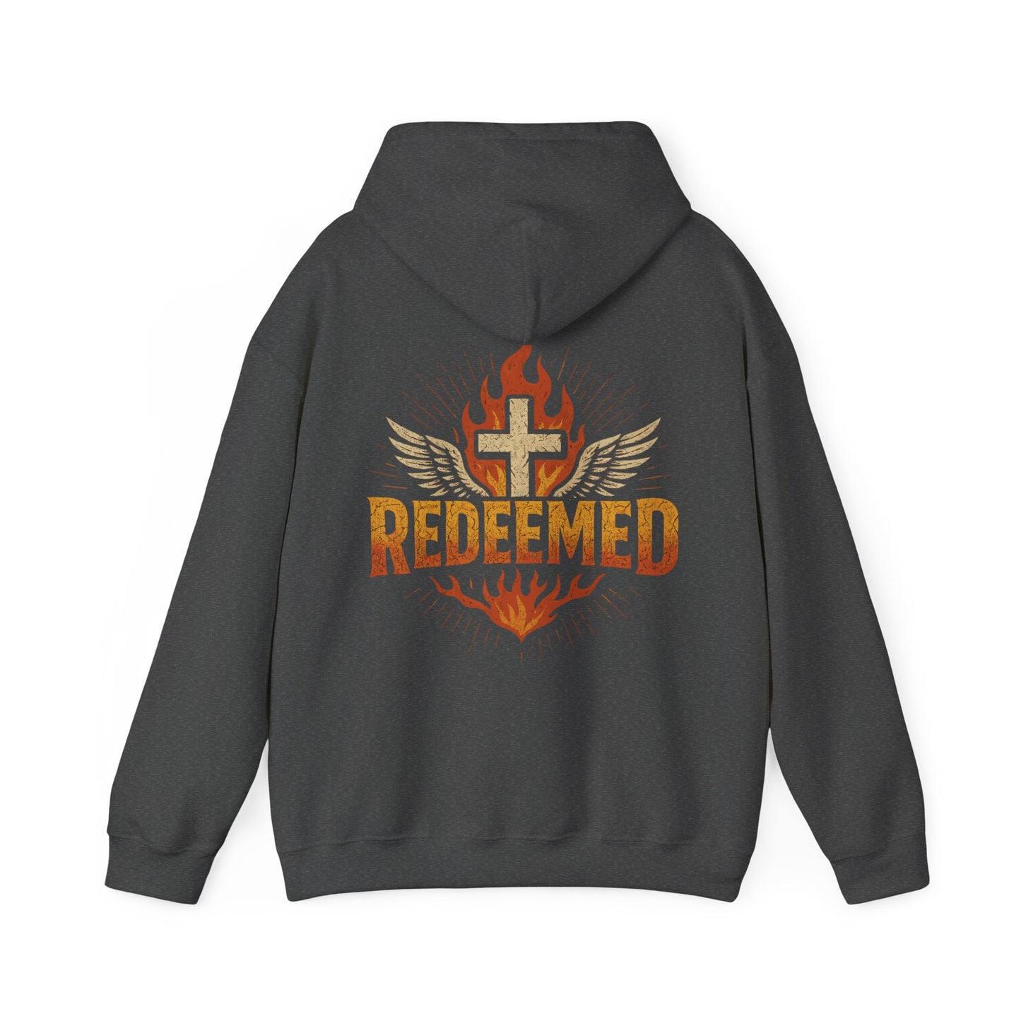 Christian Hoodie - Redeemed Unisex Fashion Sweatshirt for Faith Lovers