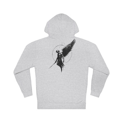 Epic Angel Wing Unisex Hooded Sweatshirt, Graphic Hoodie, Spiritual Sweatshirt, Gift for Him or Her, Casual Wear, Cozy Apparel