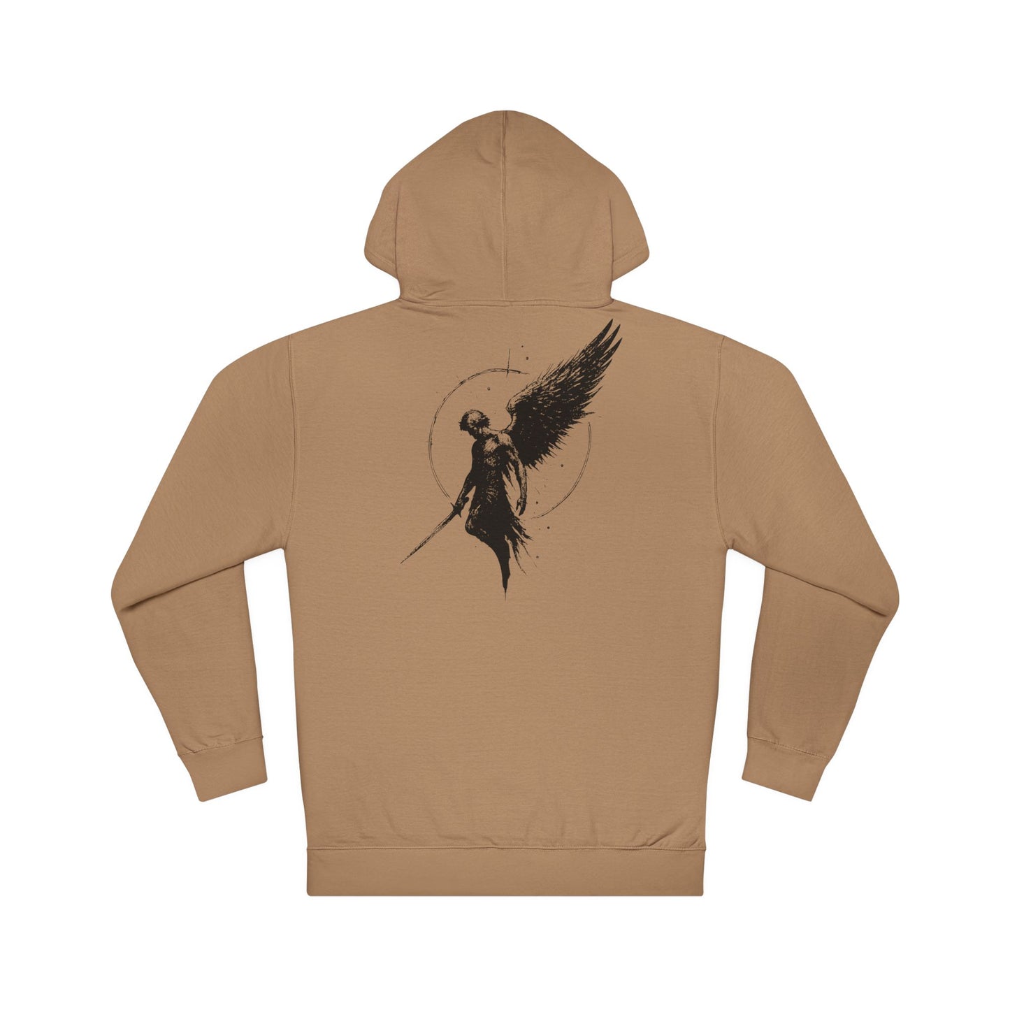 Epic Angel Wing Unisex Hooded Sweatshirt, Graphic Hoodie, Spiritual Sweatshirt, Gift for Him or Her, Casual Wear, Cozy Apparel
