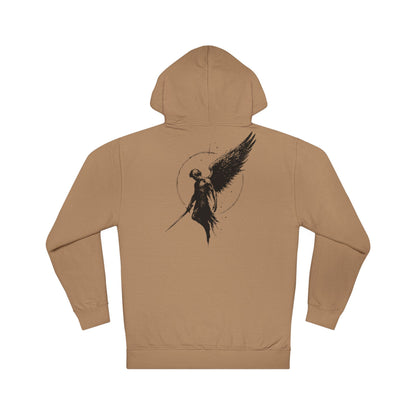 Epic Angel Wing Unisex Hooded Sweatshirt, Graphic Hoodie, Spiritual Sweatshirt, Gift for Him or Her, Casual Wear, Cozy Apparel