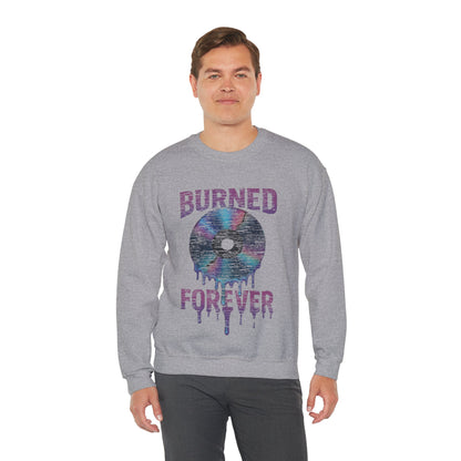 Chic Retro Sweatshirt, Vintage Music Lover Gift, Cozy Unisex Crewneck, Perfect for Casual Days, Stylish Layering Piece