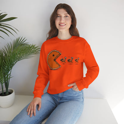 Thanksgiving Pac Man Retro Video Game Sweatshirt