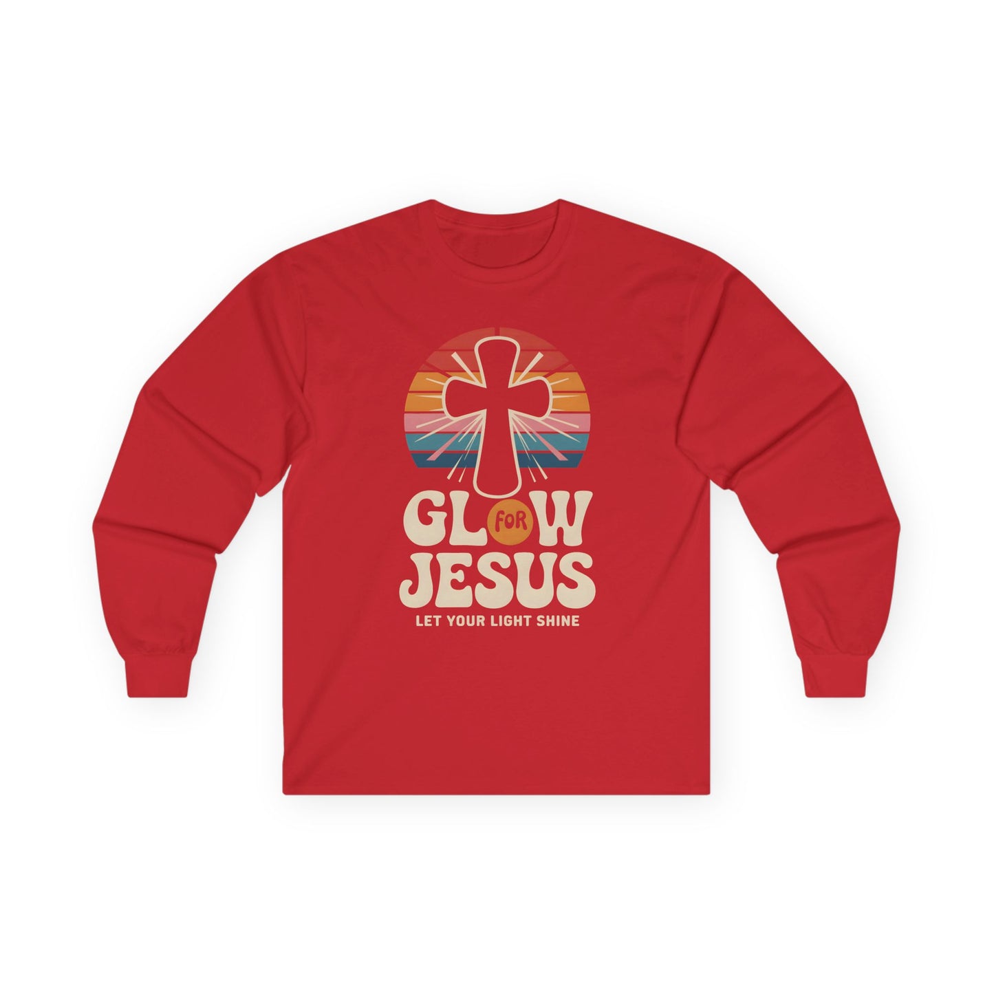 Glow for Jesus Long Sleeve Tee - Unisex Faith Shirt