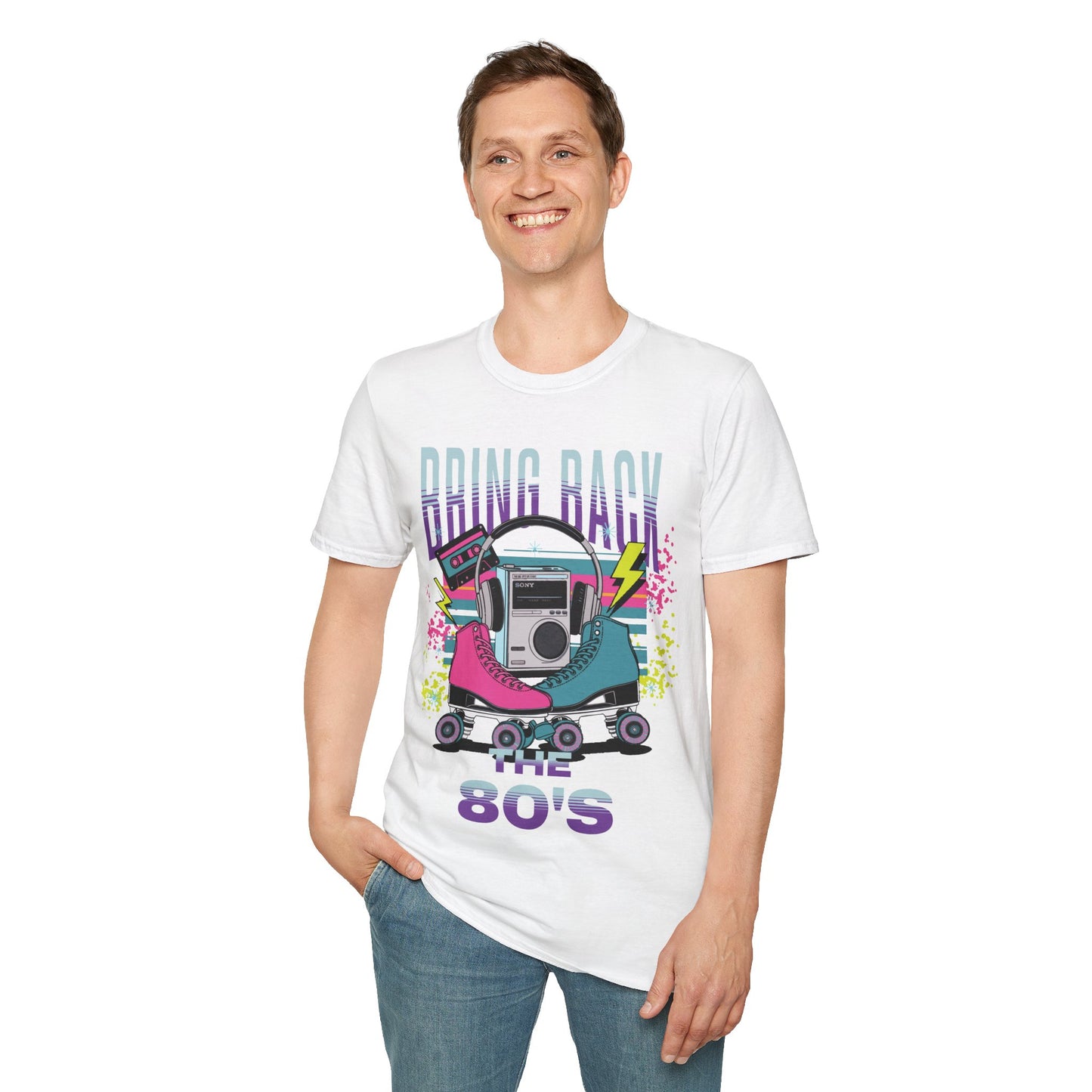 80's Nostalgia Unisex T-Shirt - Bring Back the 80's, Vintage 80's Shirt.
