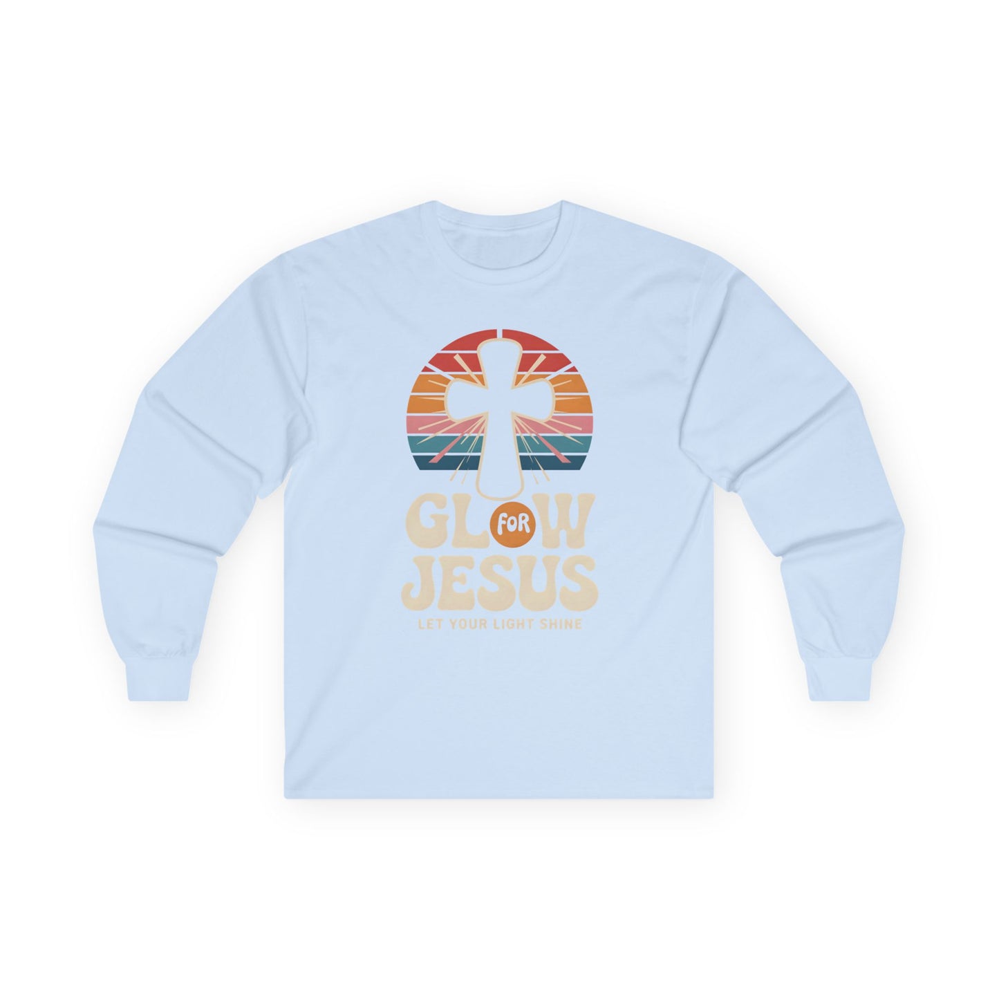 Glow for Jesus Long Sleeve Tee - Unisex Faith Shirt
