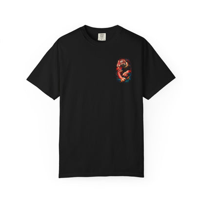 Tiger Art T-shirt | Vibrant Graphic Tee for Art Lovers, Unique Gift