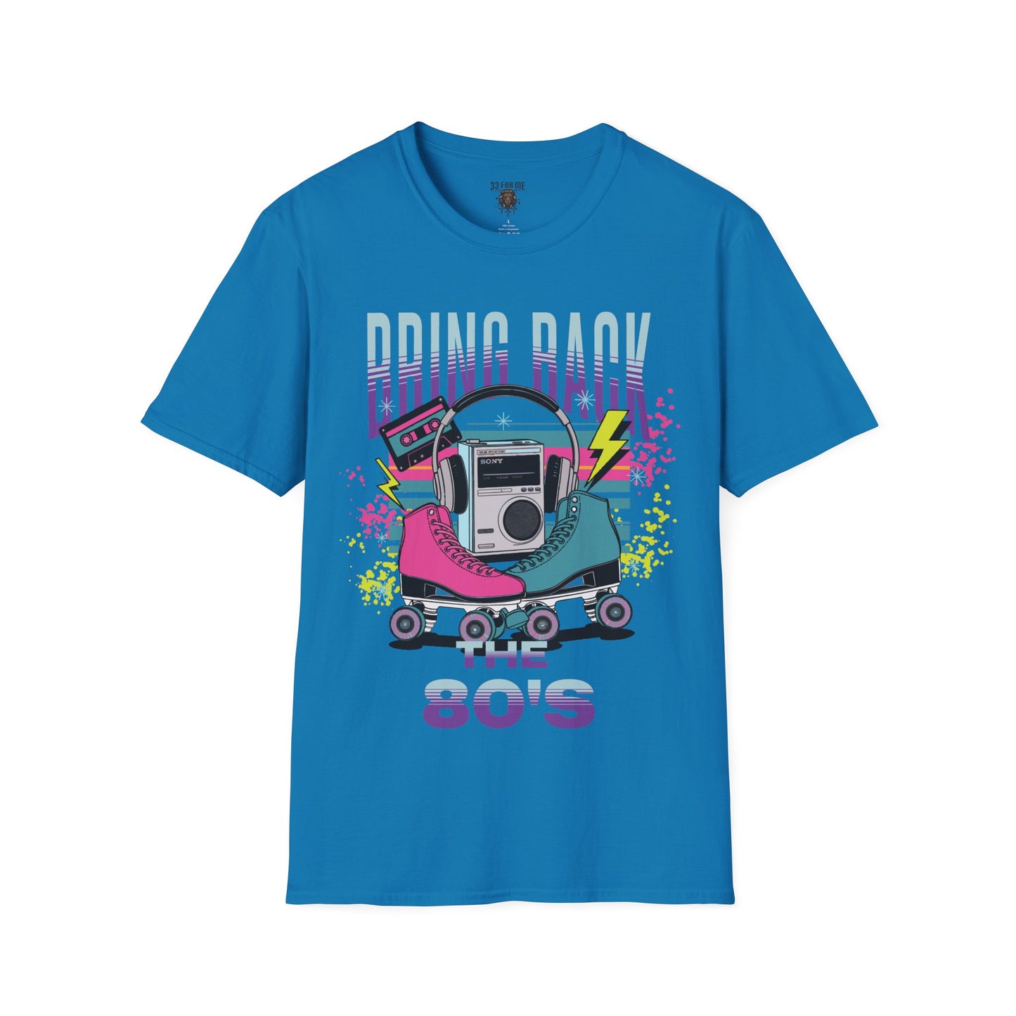 80's Nostalgia Unisex T-Shirt - Bring Back the 80's, Vintage 80's Shirt.