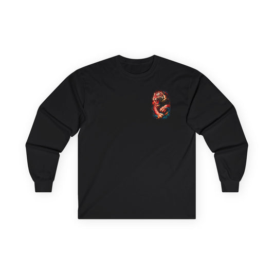 Tiger Spirit Long Sleeve Tee - Unisex Cotton