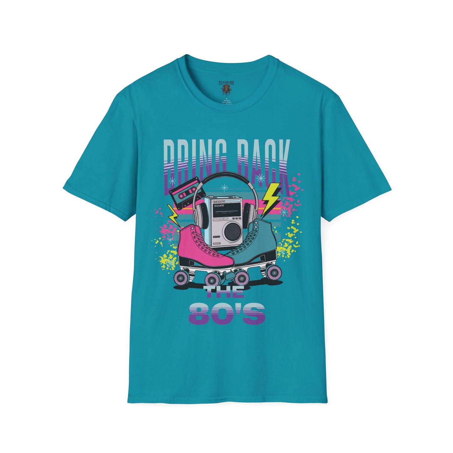 80's Nostalgia Unisex T-Shirt - Bring Back the 80's, Vintage 80's Shirt.