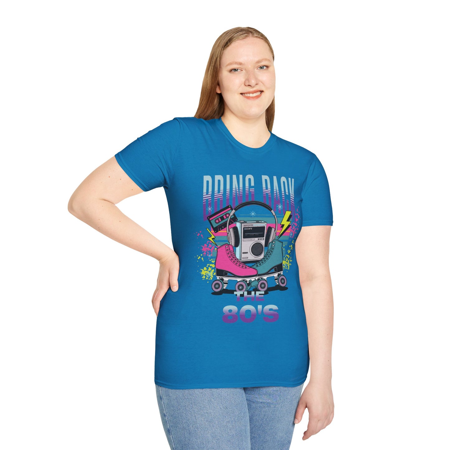 80's Nostalgia Unisex T-Shirt - Bring Back the 80's, Vintage 80's Shirt.