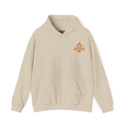 Christian Hoodie - Redeemed Unisex Fashion Sweatshirt for Faith Lovers