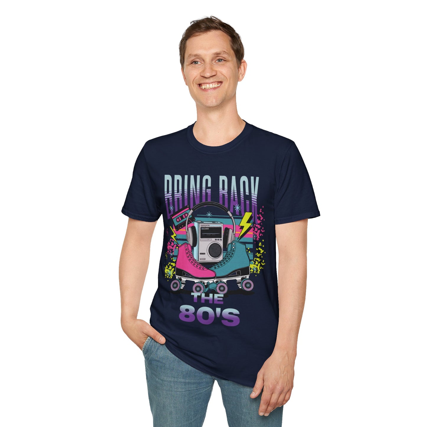 80's Nostalgia Unisex T-Shirt - Bring Back the 80's, Vintage 80's Shirt.