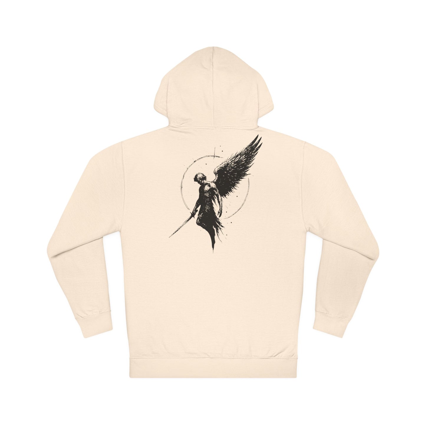 Epic Angel Wing Unisex Hooded Sweatshirt, Graphic Hoodie, Spiritual Sweatshirt, Gift for Him or Her, Casual Wear, Cozy Apparel