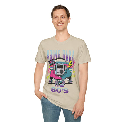 80's Nostalgia Unisex T-Shirt - Bring Back the 80's, Vintage 80's Shirt.