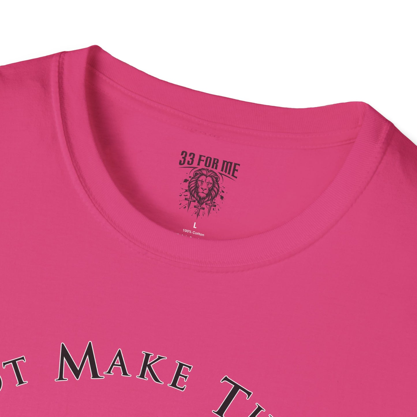 Luke 1:37 Faith-Inspired Unisex T-Shirt, Spiritual Apparel, Inspirational Gift, Christian Faith Shirt, Luke 1:37 Tee