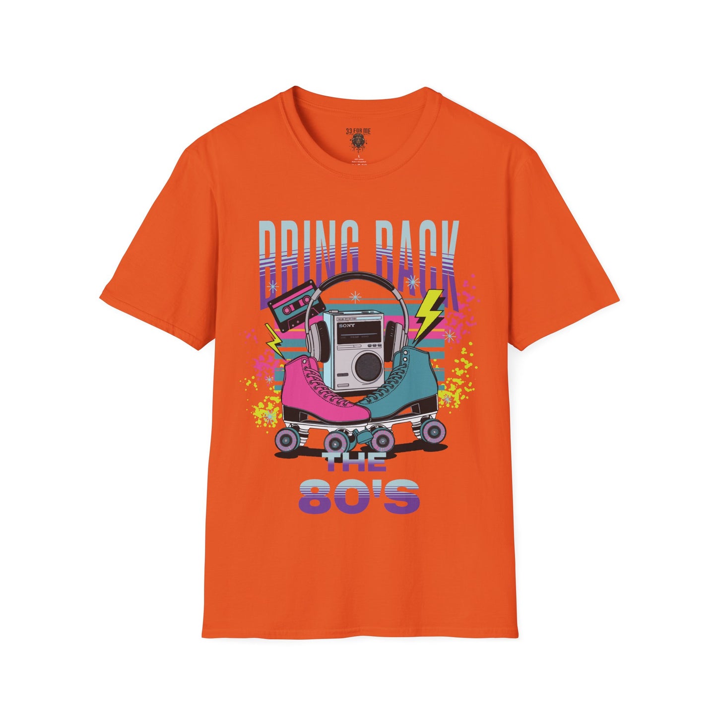 80's Nostalgia Unisex T-Shirt - Bring Back the 80's, Vintage 80's Shirt.