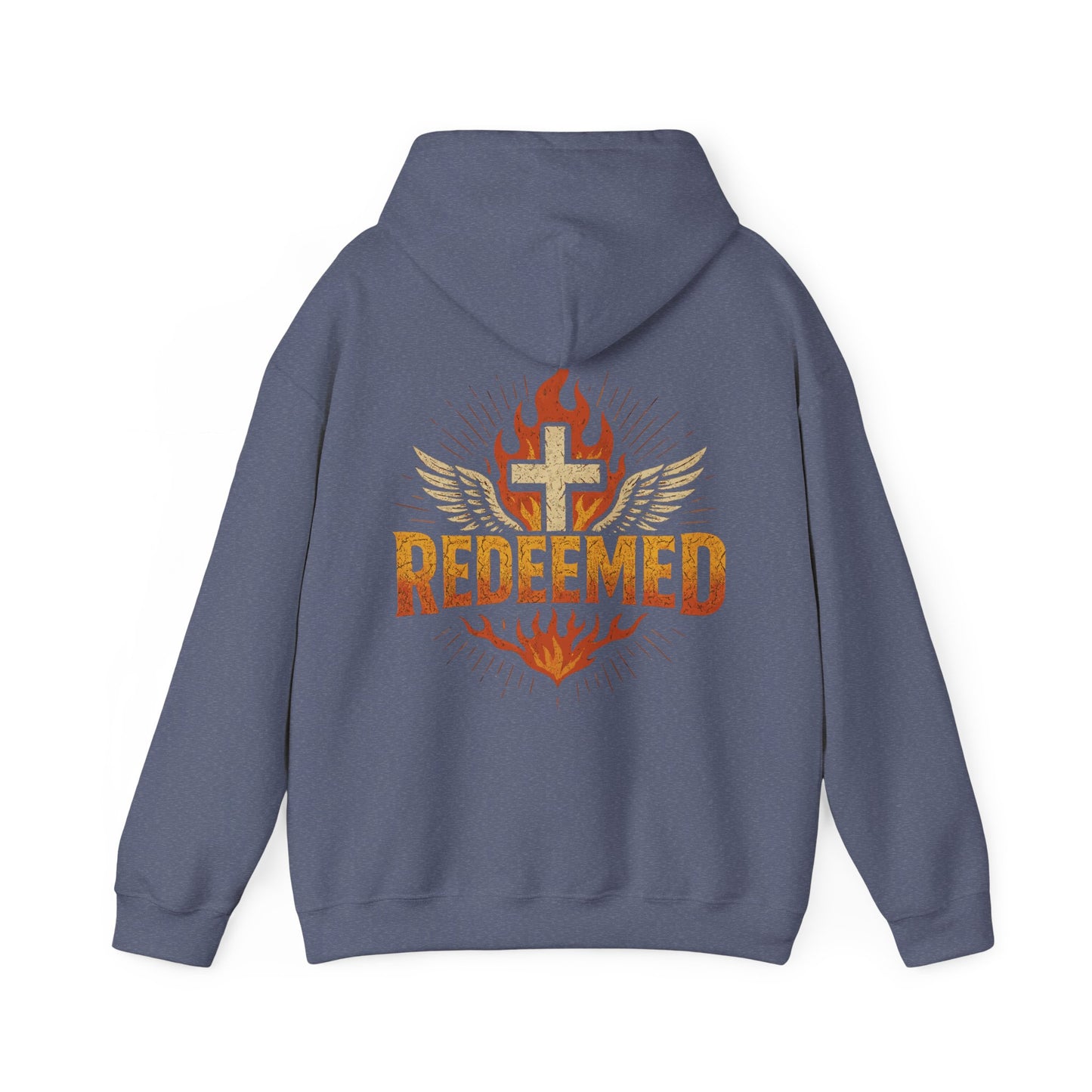 Christian Hoodie - Redeemed Unisex Fashion Sweatshirt for Faith Lovers