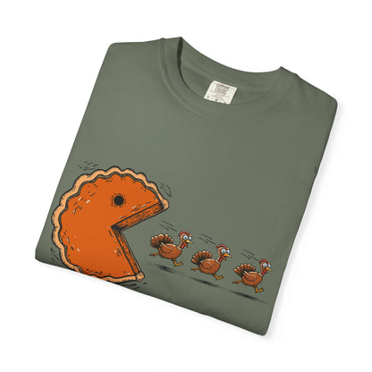 Thanksgiving Funny Pac Pie Game Over T-Shirt