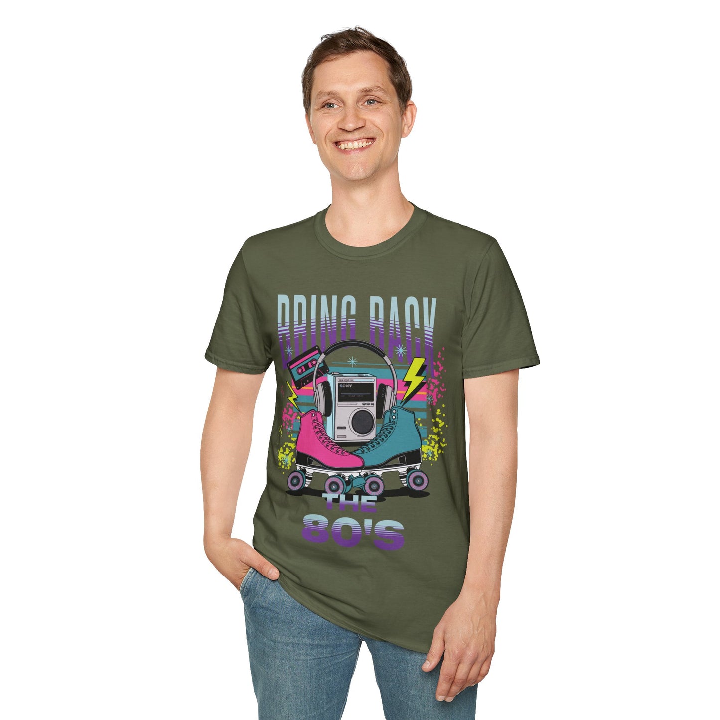 80's Nostalgia Unisex T-Shirt - Bring Back the 80's, Vintage 80's Shirt.