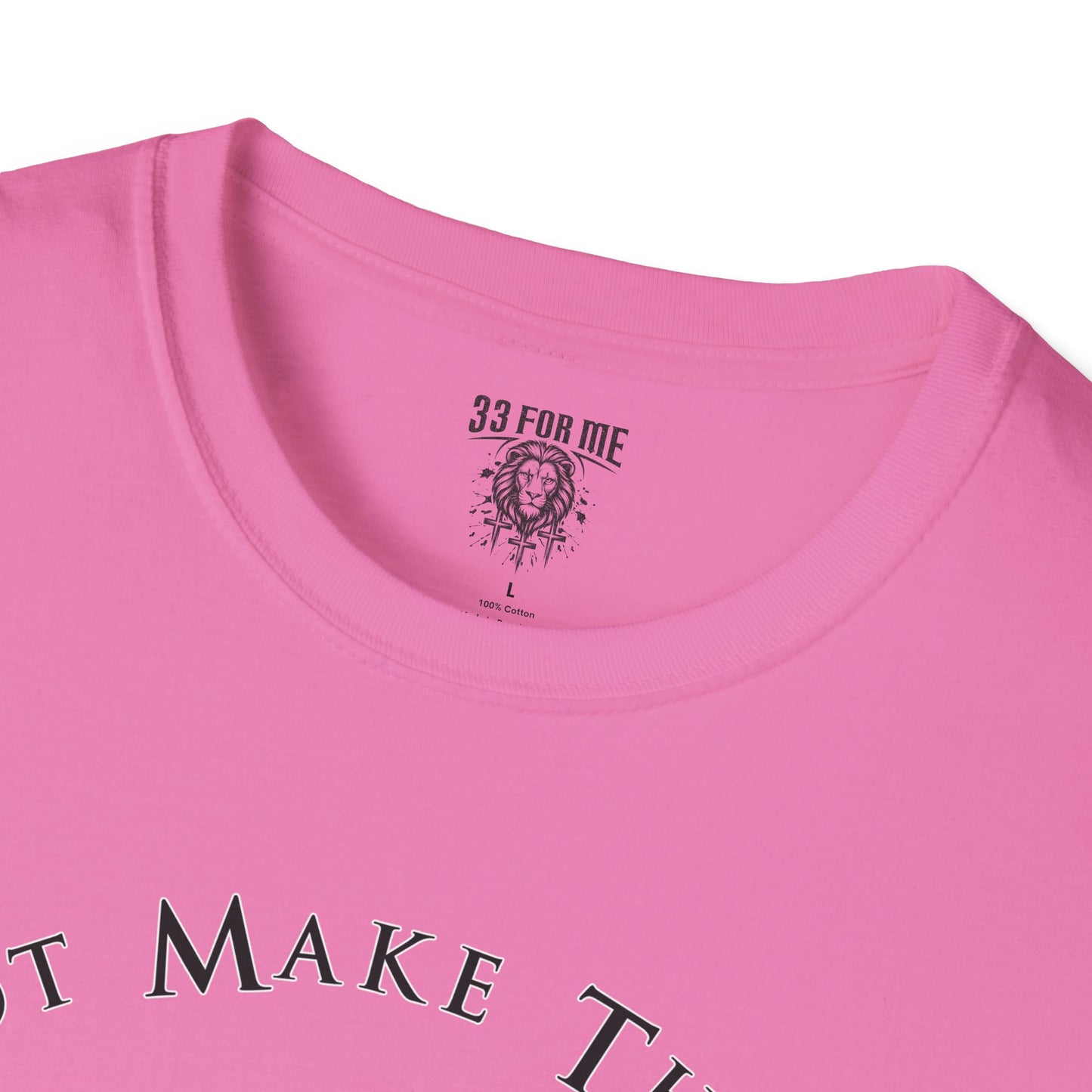 Luke 1:37 Faith-Inspired Unisex T-Shirt, Spiritual Apparel, Inspirational Gift, Christian Faith Shirt, Luke 1:37 Tee