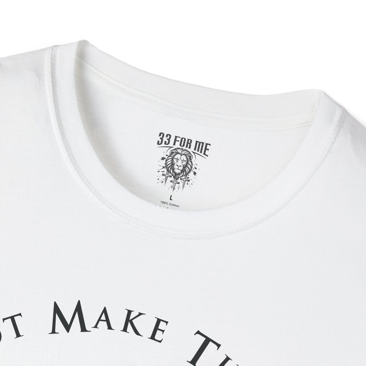 Luke 1:37 Faith-Inspired Unisex T-Shirt, Spiritual Apparel, Inspirational Gift, Christian Faith Shirt, Luke 1:37 Tee
