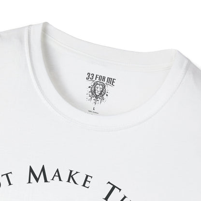 Luke 1:37 Faith-Inspired Unisex T-Shirt, Spiritual Apparel, Inspirational Gift, Christian Faith Shirt, Luke 1:37 Tee