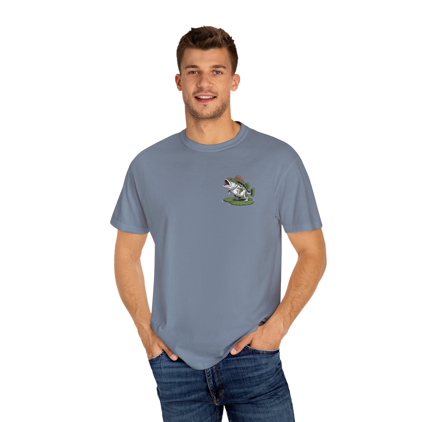 Bass-Toad Vintage Fishing T-Shirt