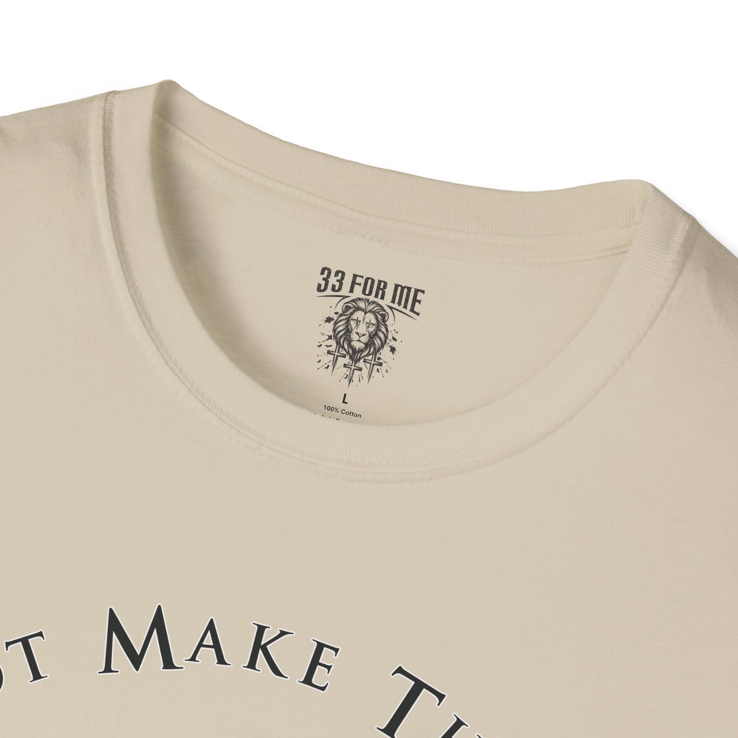 Luke 1:37 Faith-Inspired Unisex T-Shirt, Spiritual Apparel, Inspirational Gift, Christian Faith Shirt, Luke 1:37 Tee