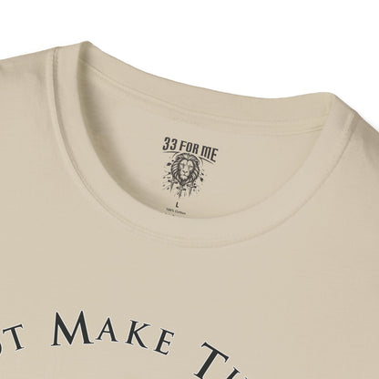 Luke 1:37 Faith-Inspired Unisex T-Shirt, Spiritual Apparel, Inspirational Gift, Christian Faith Shirt, Luke 1:37 Tee