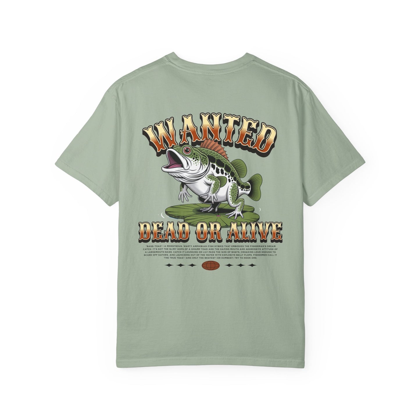 Bass-Toad Vintage Fishing T-Shirt