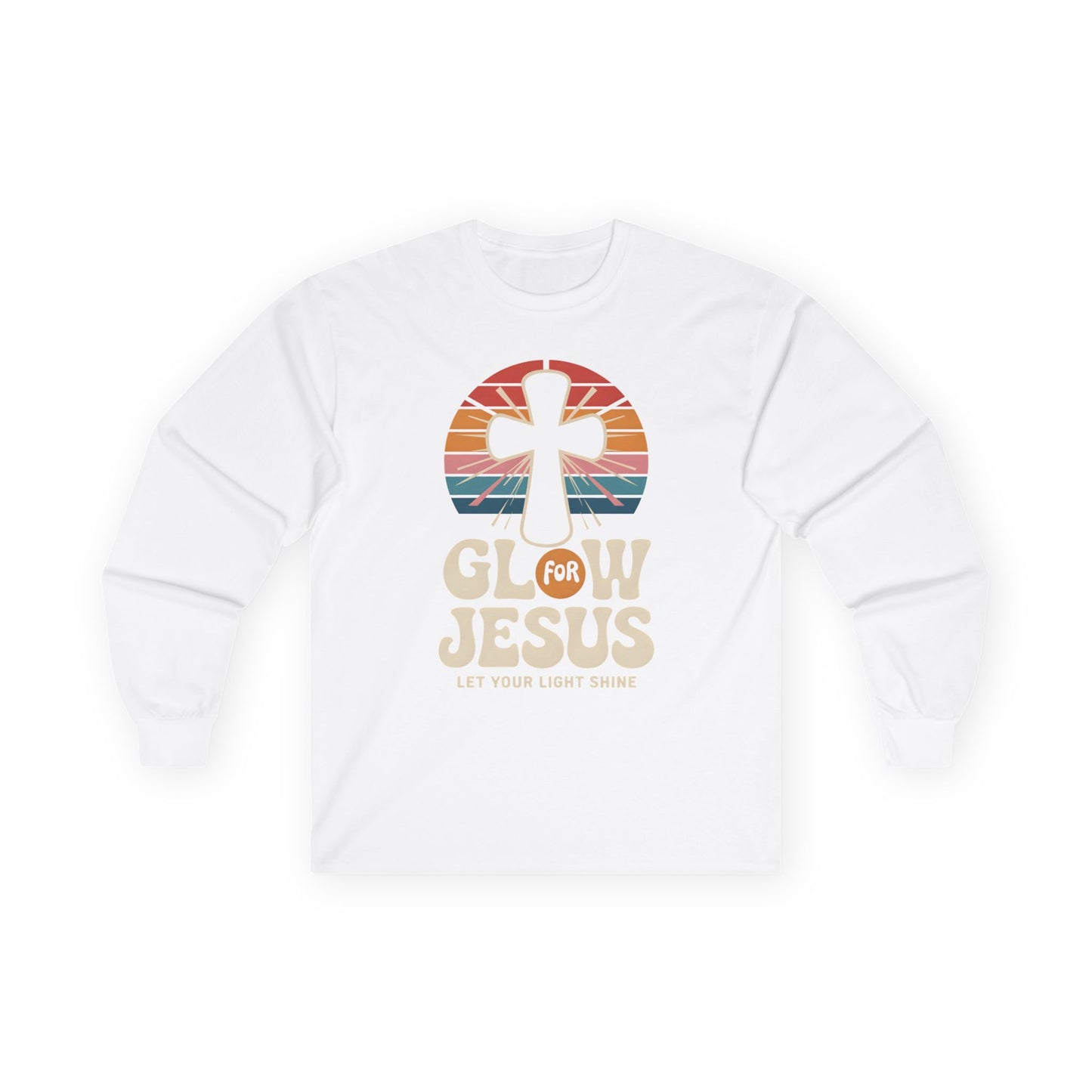 Glow for Jesus Long Sleeve Tee - Unisex Faith Shirt