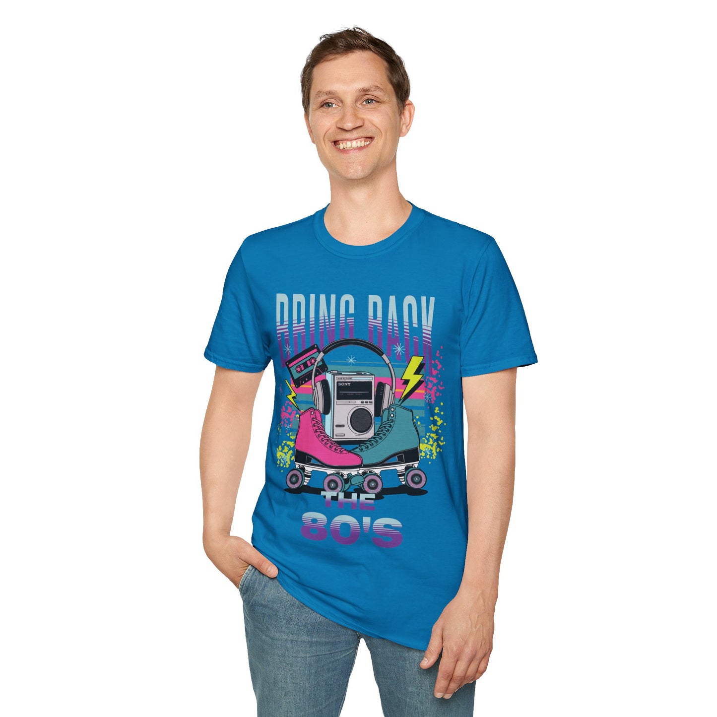 80's Nostalgia Unisex T-Shirt - Bring Back the 80's, Vintage 80's Shirt.