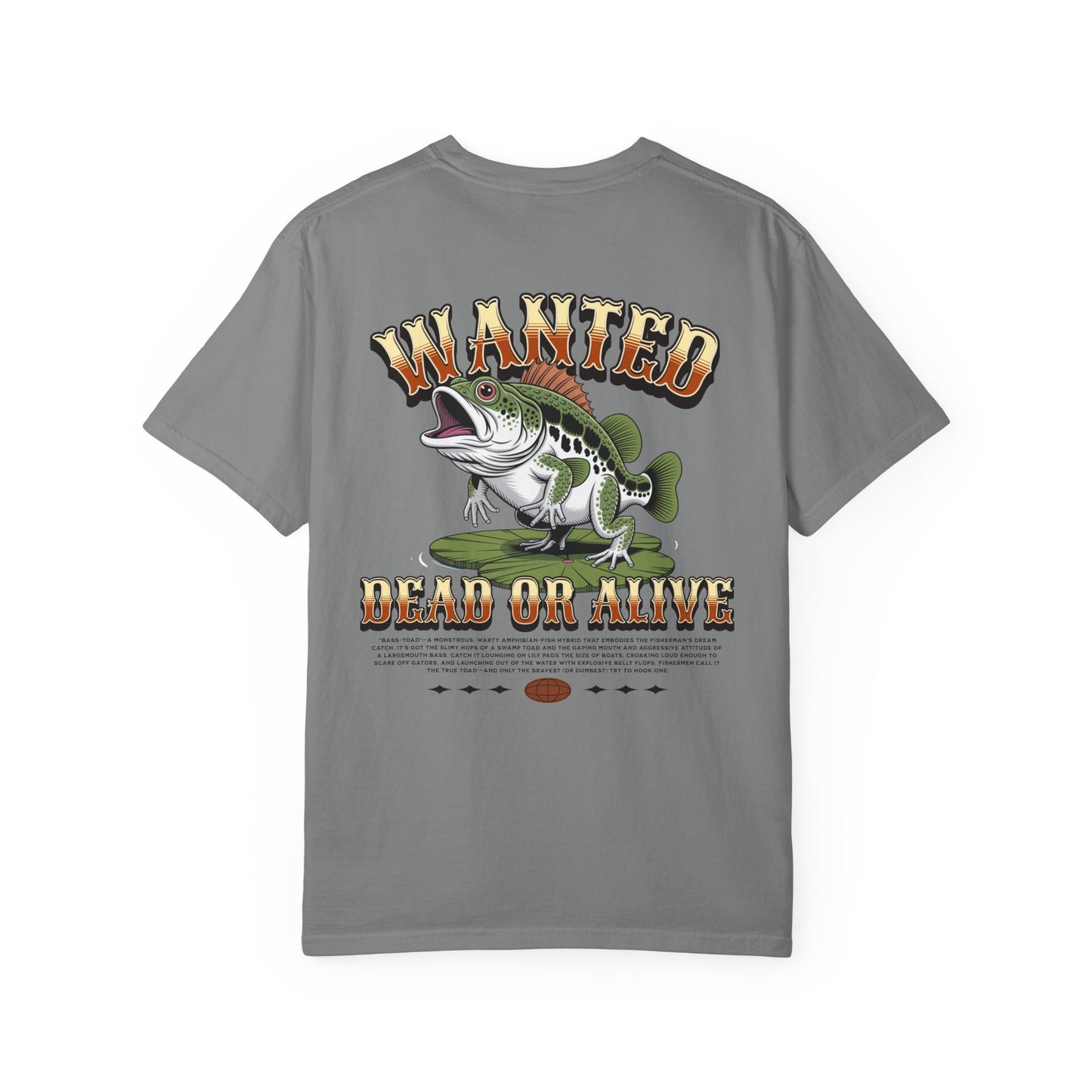 Bass-Toad Vintage Fishing T-Shirt