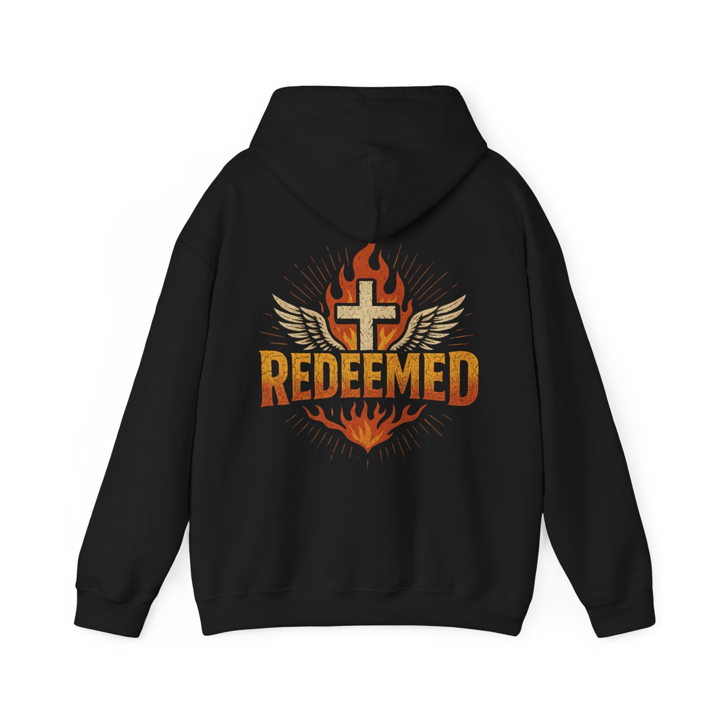 Christian Hoodie - Redeemed Unisex Fashion Sweatshirt for Faith Lovers