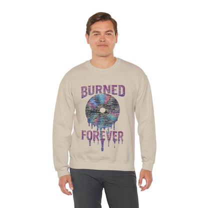 Chic Retro Sweatshirt, Vintage Music Lover Gift, Cozy Unisex Crewneck, Perfect for Casual Days, Stylish Layering Piece
