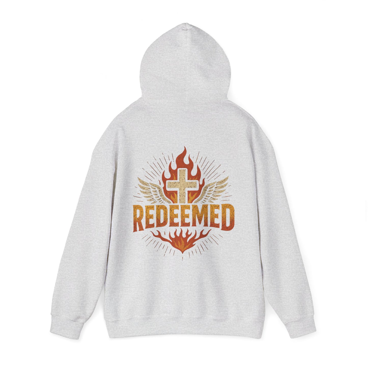 Christian Hoodie - Redeemed Unisex Fashion Sweatshirt for Faith Lovers