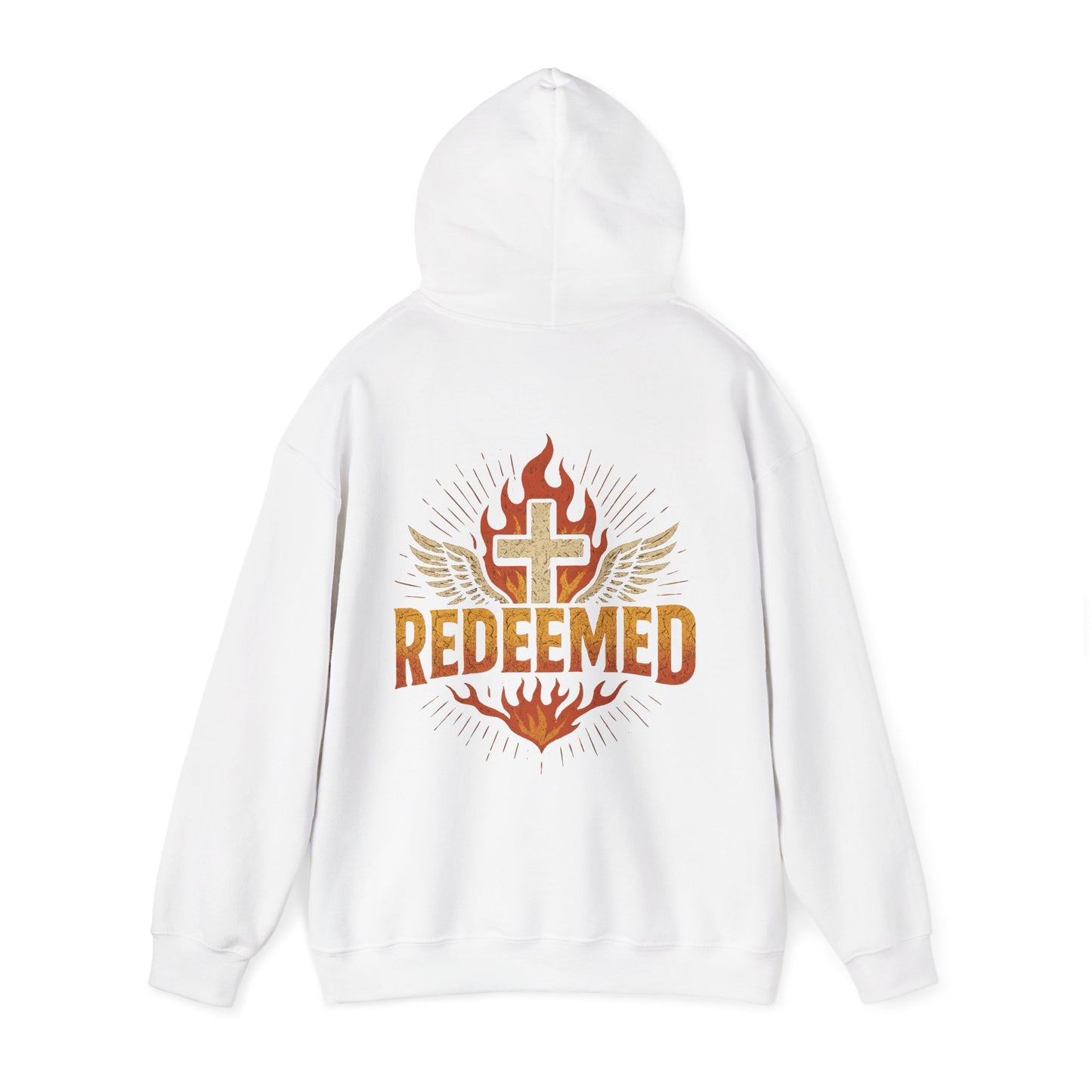 Christian Hoodie - Redeemed Unisex Fashion Sweatshirt for Faith Lovers