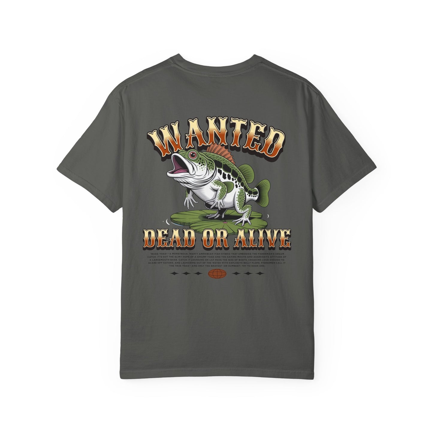 Bass-Toad Vintage Fishing T-Shirt
