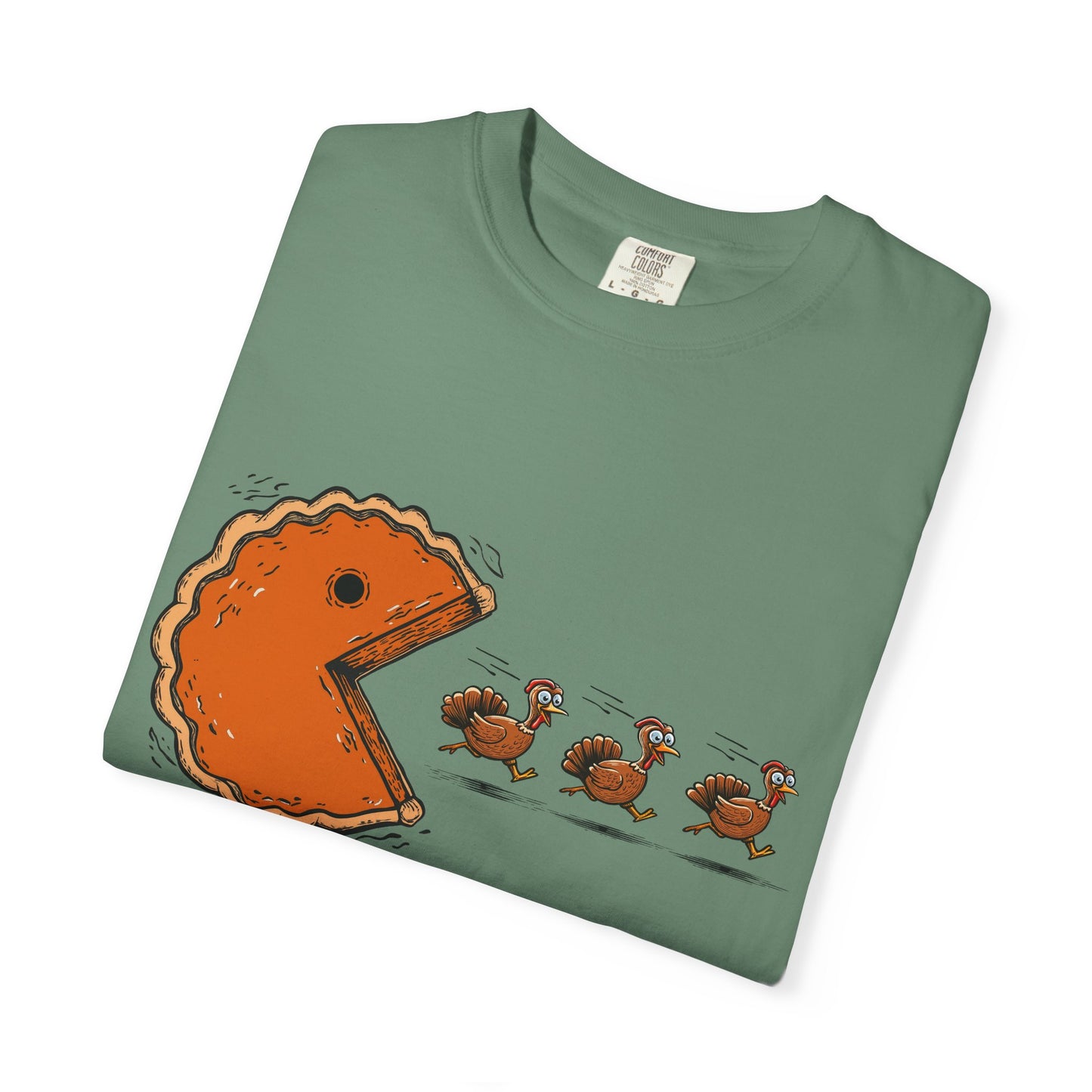 Thanksgiving Funny Pac Pie Game Over T-Shirt