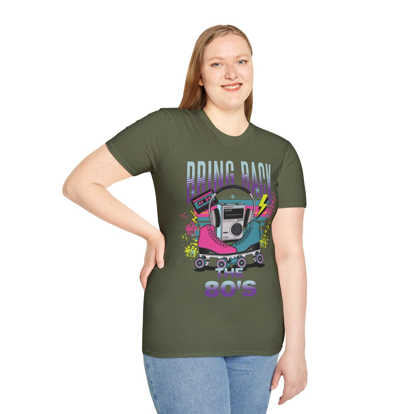80's Nostalgia Unisex T-Shirt - Bring Back the 80's, Vintage 80's Shirt.
