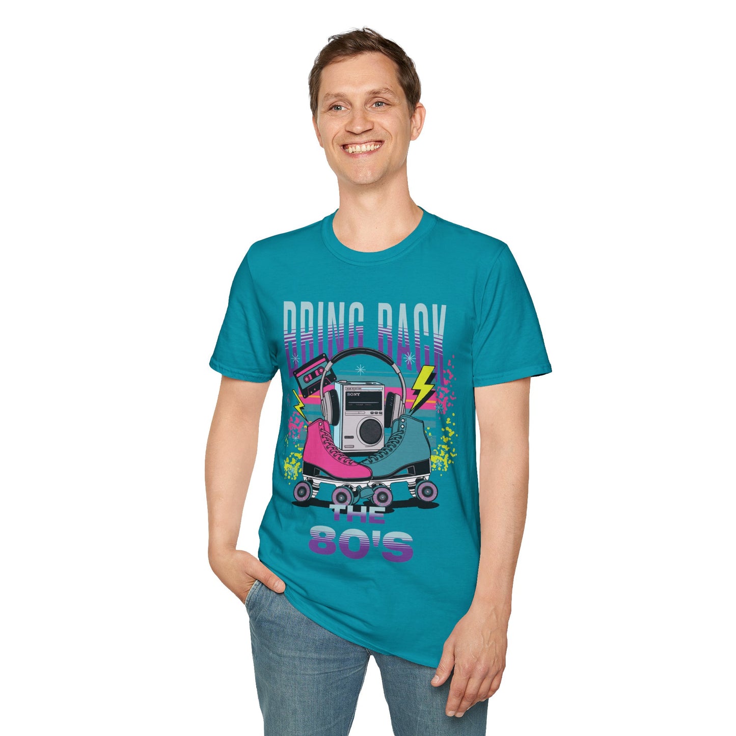 80's Nostalgia Unisex T-Shirt - Bring Back the 80's, Vintage 80's Shirt.