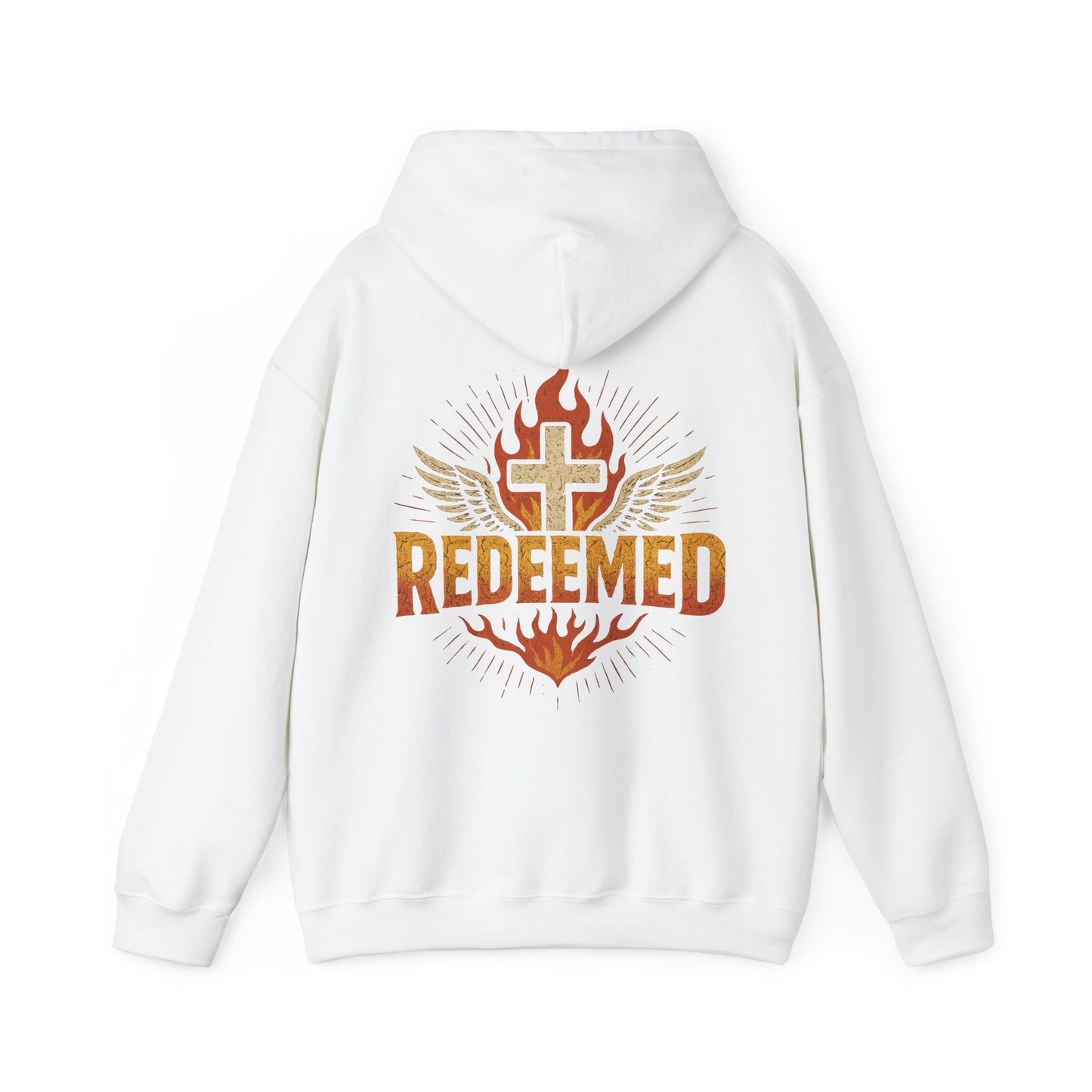 Christian Hoodie - Redeemed Unisex Fashion Sweatshirt for Faith Lovers